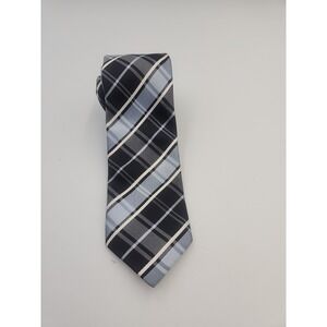 Bergamo New York Tie Blue‎ Plaid